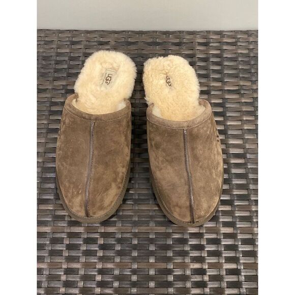 UGGs Men’s Scuff sheepskin slippers size 11 - Picture 2 of 5